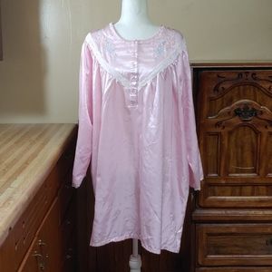 Anthony Richards Cotton Lined Short Nightgown 1X